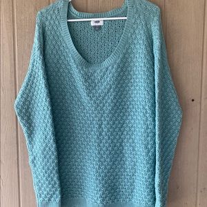 Old Navy Cable Oversized Comfy Sweater Sz Large